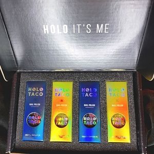 HOLO TACO LIMITED EDITION BIRTHDAY POLISH 2021 EXISTENTIAL CRISIS FROZEN BENANAS